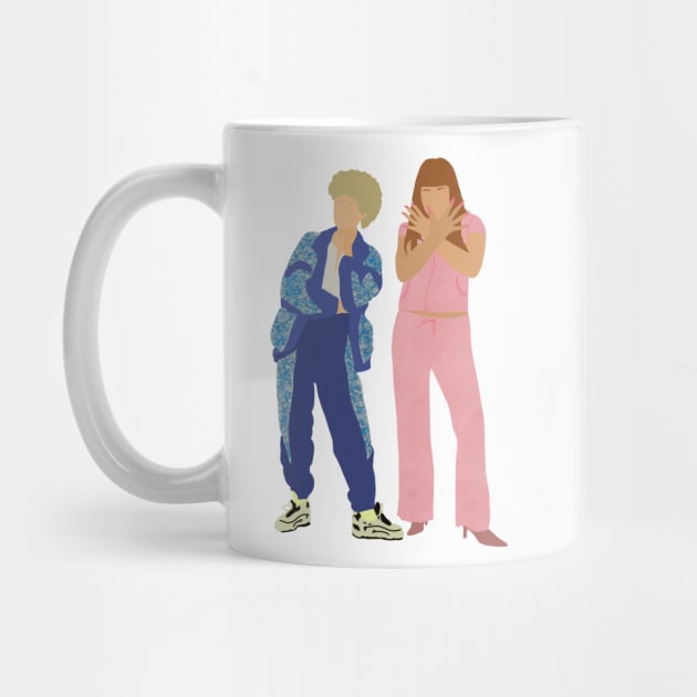 Kath and Kim tracksuits by rachaelthegreat